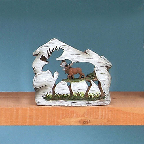 Xfc-317 3.25 In. Moose Carving, Extra Small