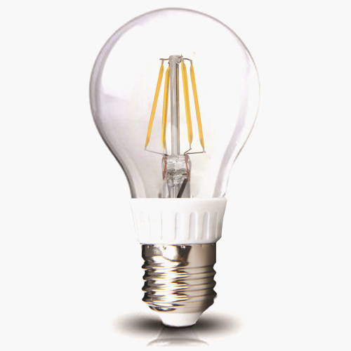Zl-a19-fil-4w-27k-3pack A19 4w Edison Style Led Filament Bulb, Soft White - 3 Pack