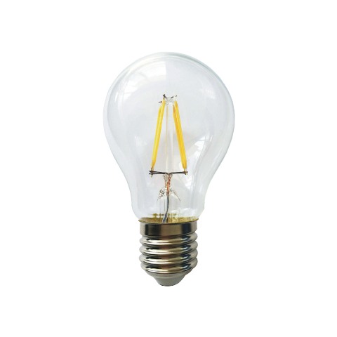 Zl-a19-fil-6w-27k-3pack A19 6w Edison Style Led Filament Bulb, Soft White - 3 Pack
