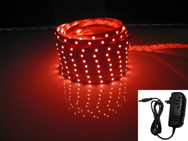Ld-sp-r-set Plug-n-play Indoor Red Led Flexible Light Strip