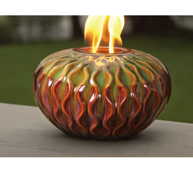 Marshall Home Mbl-55-2-1750n 10.25 W X 6 H In., Large Weave Ceramic Firepot