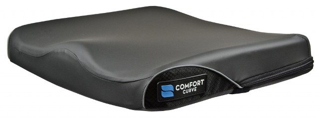 Comfort Company Cu-fv-1618 Curve Wheelchair Cushion With Comfort-tek Cover