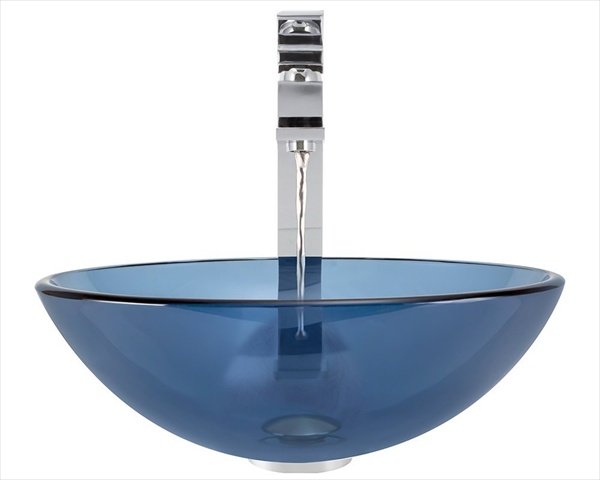 601-aq-721-c Aqua Chrome Bathroom 721 Vessel Faucet Ensemble