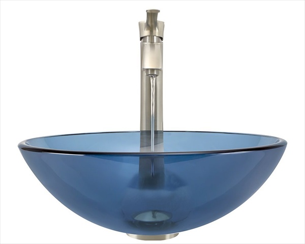 601-aq-726-bn Aqua Brushed Nickel Bathroom 726 Vessel Faucet Ensemble