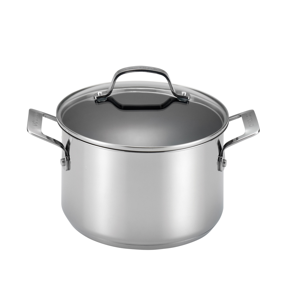 77883 Genesis Stainless Steel 5-quart Covered Dutch Oven