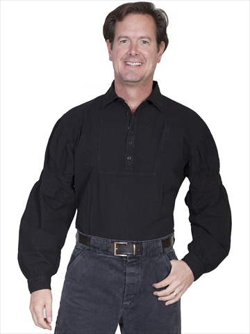 UPC 729001000115 product image for Rangewear 100 Percent Cotton Mens Powder River Shirt - Black, Medium | upcitemdb.com