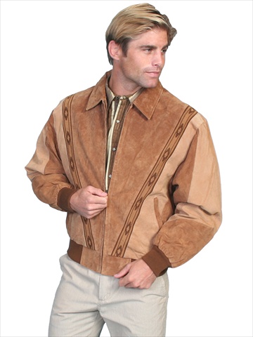 UPC 753678903547 product image for Mens Leather Wear Rodeo Boar Suede Jacket, Cafe Brown-Camel, Large | upcitemdb.com
