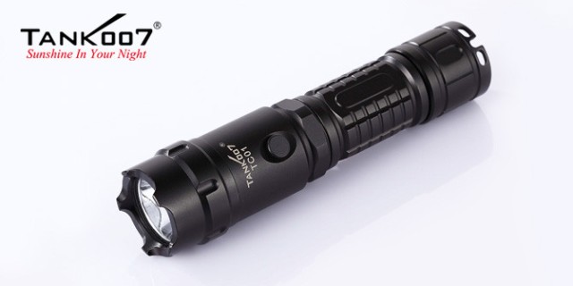 Tc01 U2 T6 Rechargeable Flashlight, 420lm