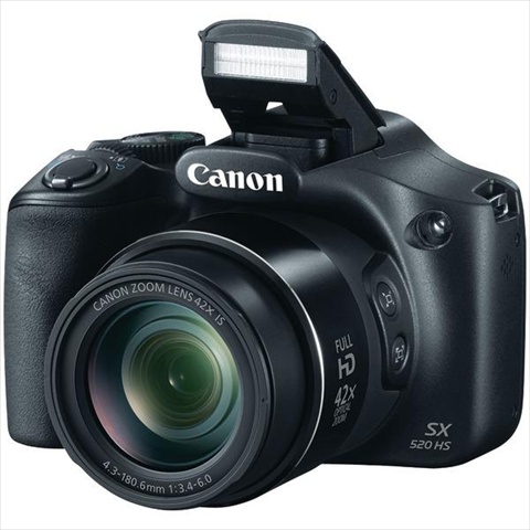 Canon 013803244281 16.0 Mega Pixel Powershotr S x 520 Hs Digital Camera