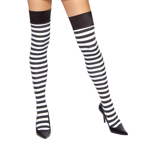 14-st4191-as-o-s Hard Time Stockings, One Size