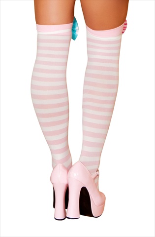 14-st4421-as-o-s Clown Stocking Bows, One Size