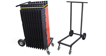 Ct4w-st Cable Protector Transport Carts