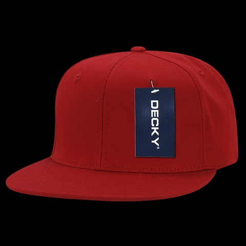 361-RED Cotton Snapbacks, Red