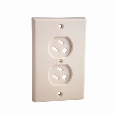 S 4447 Plastic Swivel Outlet Cover, Ivory Pack Of 6