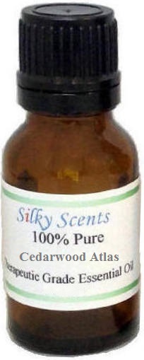 Silky Scents EO99-15ML Cedarwood Atlas Essential Oil 100 Percent Pure Therapeutic Grade - 15 ml. Silky Scents EO99-15ML Cedarwood Atlas Essential Oil 100 Percent Pure Therapeutic Grade - 15 ml.