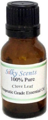 Silky Scents EO15-5ML Clove Leaf Essential Oil 100 Percent Pure Therapeutic Grade - 5 ml. Silky Scents EO15-5ML Clove Leaf Essential Oil 100 Percent Pure Therapeutic Grade - 5 ml.