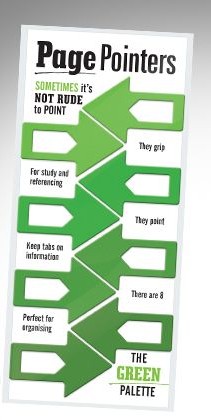 Page Pointers - Green