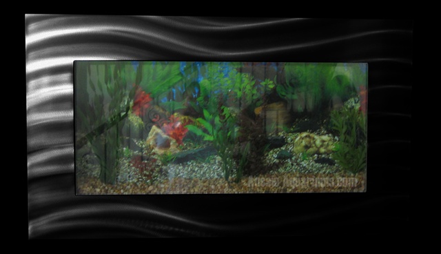 UPC 883668596906 product image for Aussie Aquariums Wall Mounted Aquarium - Standard Black | upcitemdb.com
