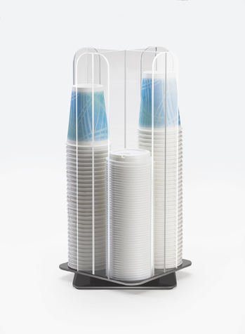 378 Cup And Lid Dispenser - Revolving