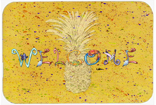 8557-cmt Pineapple Kitchen Or Bath Mat - 20 X 30 In.