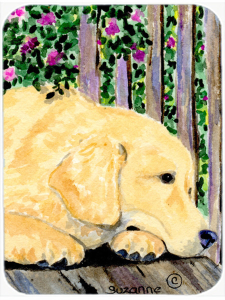 UPC 747432954630 product image for Golden Retriever Glass Cutting Board- Large | upcitemdb.com