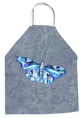 8856apron 27 H X 31 W In. Butterfly On Gray Apron