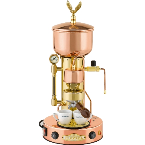 Elektra Art.sx Microcasa Semiautomatica Commercial Espresso Machine - Copper & Brass