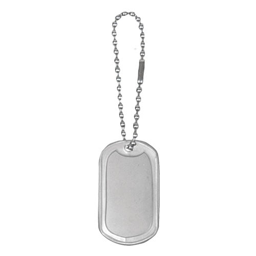 57-615 Dog Tag Silencers - Clear Rubber