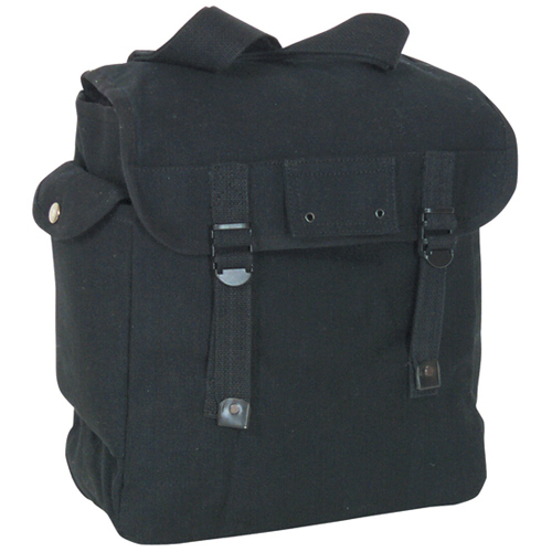 40-91 Black Gi Style Jumbo Musette Bag - Black