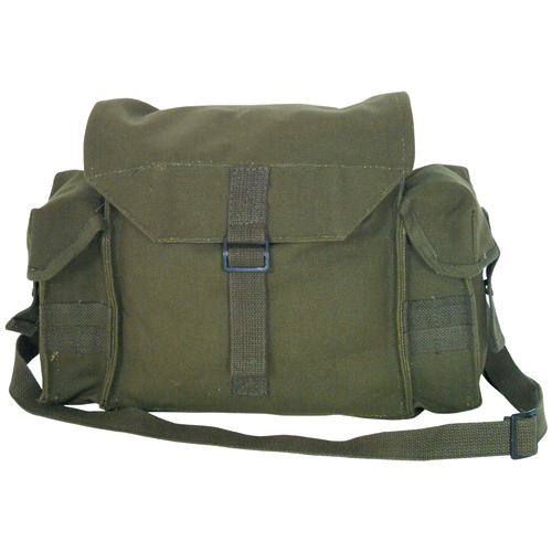 South African Style Shoulder Bag - Olive Drab