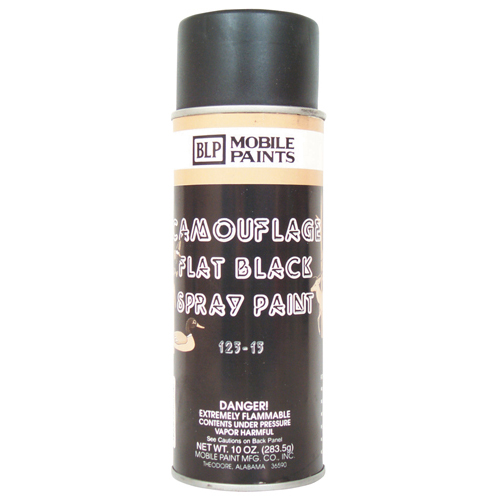 988 Spray Paint In Can - Flat Black