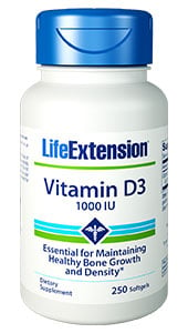 1751 Vitamin D3 1000 Iu, 250 Softgels