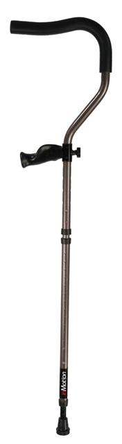Mwd6000c Short In-motion Pro Crutch, Charcoal