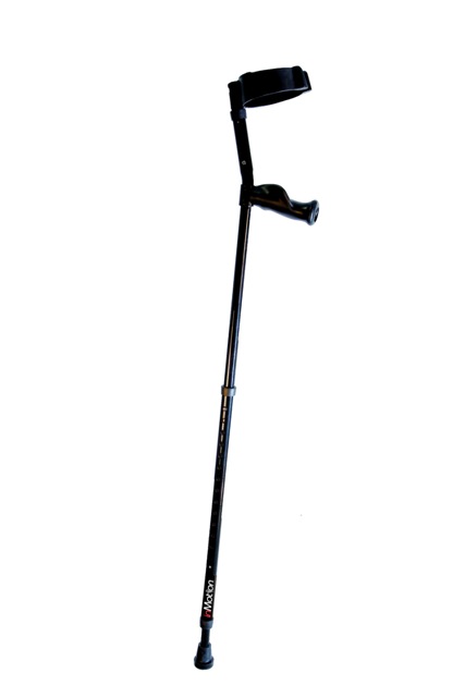 Mwd7000bk Short In-motion Forearm Crutch, Black