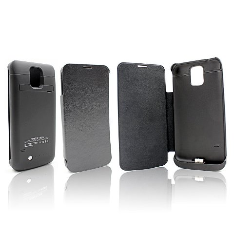 UPC 706693000029 product image for Hoohii BATTERY-H-S5 3800mAh Battery Case with Built-in Kickstand Holder for Sams | upcitemdb.com