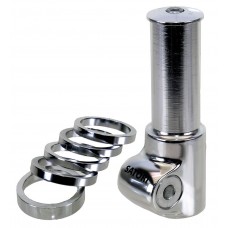 Chrome Alloy Height Adapter For Ahead Stem - 1.12 In.