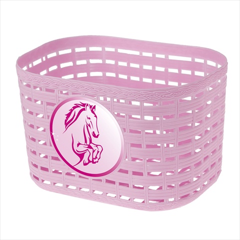 431559-p Smiley Face Childrens Basket - Pink