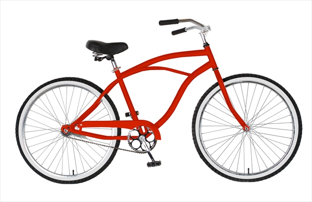 Cycle Force 62026r Cycle Force 26 In. Mens Cruiser Bike, Red