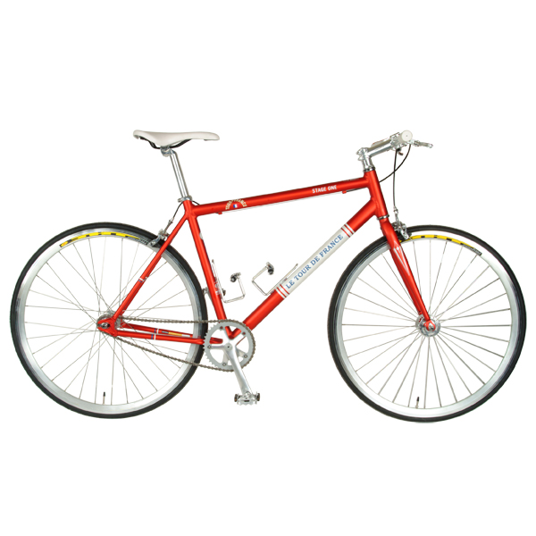 Stage One Vintage Red 45 Cm 700 Fixie Bicycle