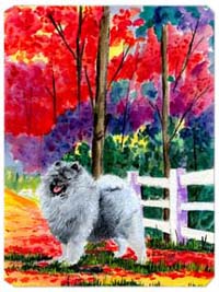Keeshond Mouse Pad