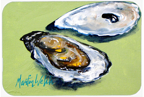 Oysters Two Shells Mouse Pad