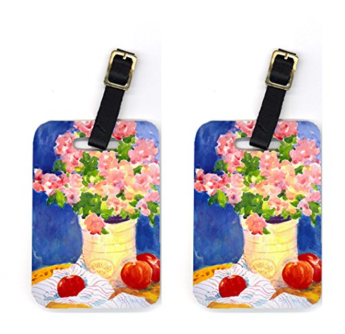 6002bt Cat Luggage Tag - Pair 2, 4 X 2.75 In.