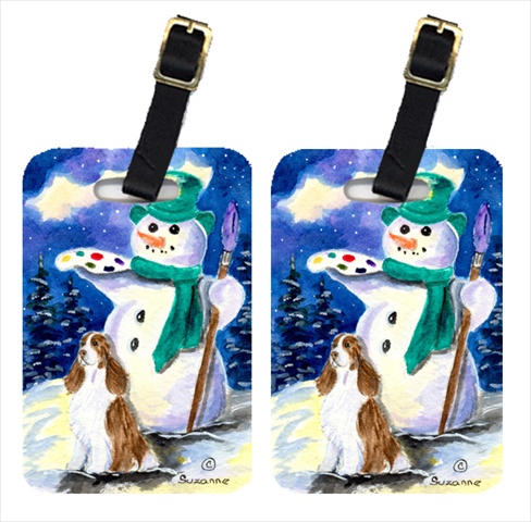English Springer Spaniel Luggage Tag - 4 x 2.75 In.