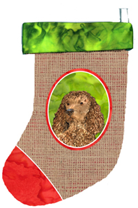 American Water Spaniel Christmas Stocking