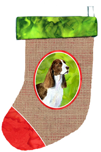 SS2075-CS Springer Spaniel Christmas Stocking