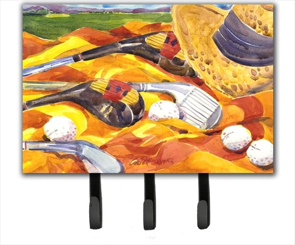 Carolines Treasures 6063TH68 Golf Clubs Golfer Leash Holder or Key Hook