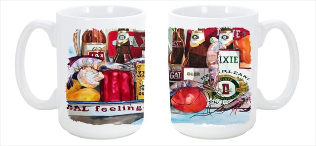 1010cm15 Verons And New Orleans Beers Dishwasher Safe Microwavable Ceramic Coffee Mug