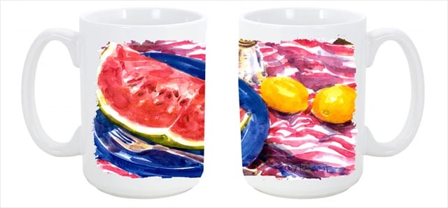 6028cm15 Watermelon Dishwasher Safe Microwavable Ceramic Coffee Mug