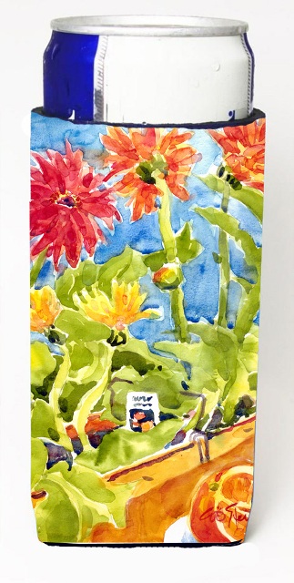 6038muk Flower - Gerber Daisies Michelob Ultra S For Slim Cans - 12 Oz.