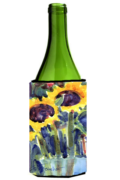 6049literk Flower - Sunflower Wine Bottle Hugger - 24 Oz.